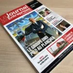 Double page dans le journal des entreprises